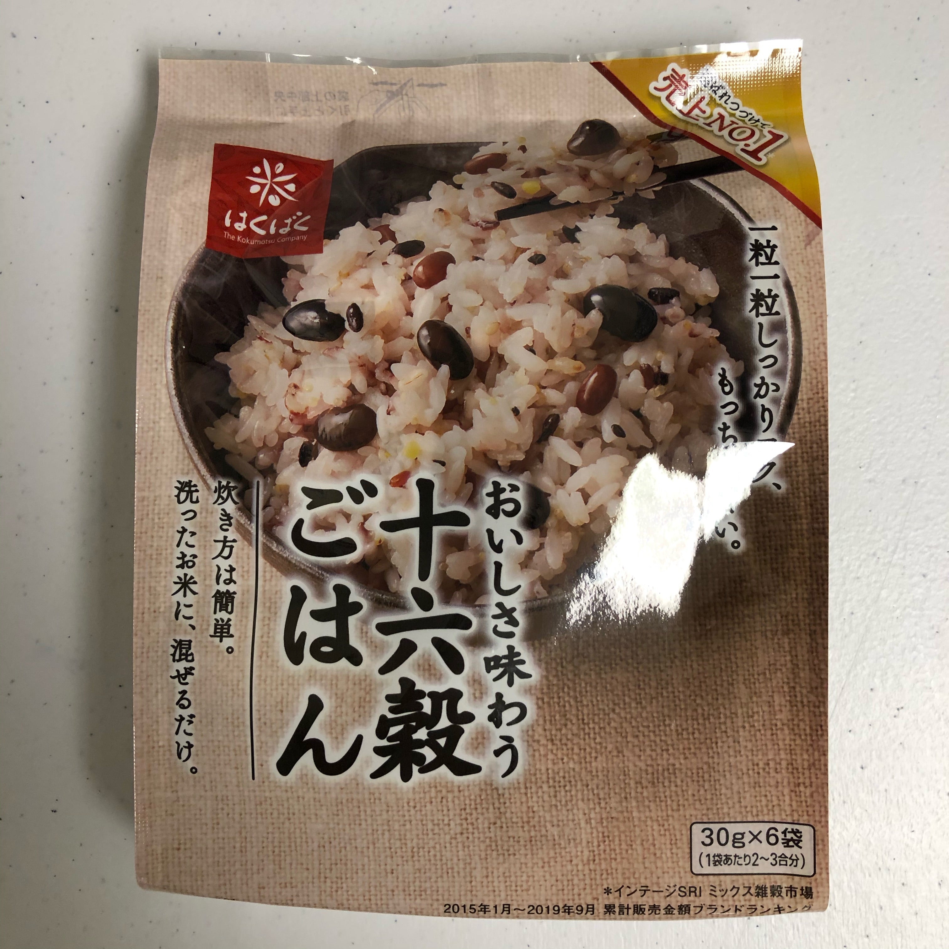 Hakubaku 16 Grain mix 十六种杂粮 六袋入 30g*6袋【最佳尝味期BBD 9/18/2024】