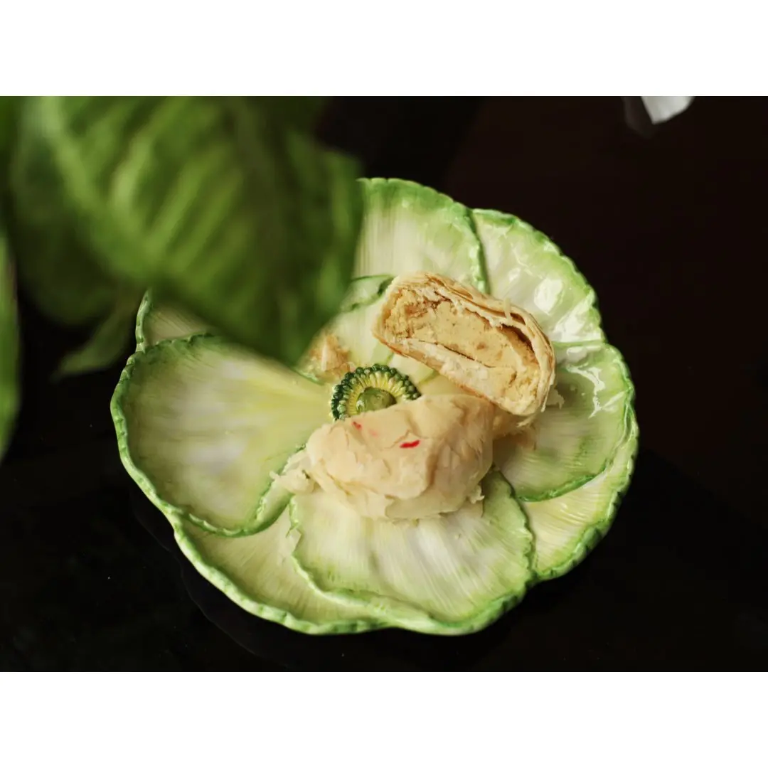 台湾生计  盒裝綠豆凸六粒 月饼Green Bean Puff Pastry (6pcs)