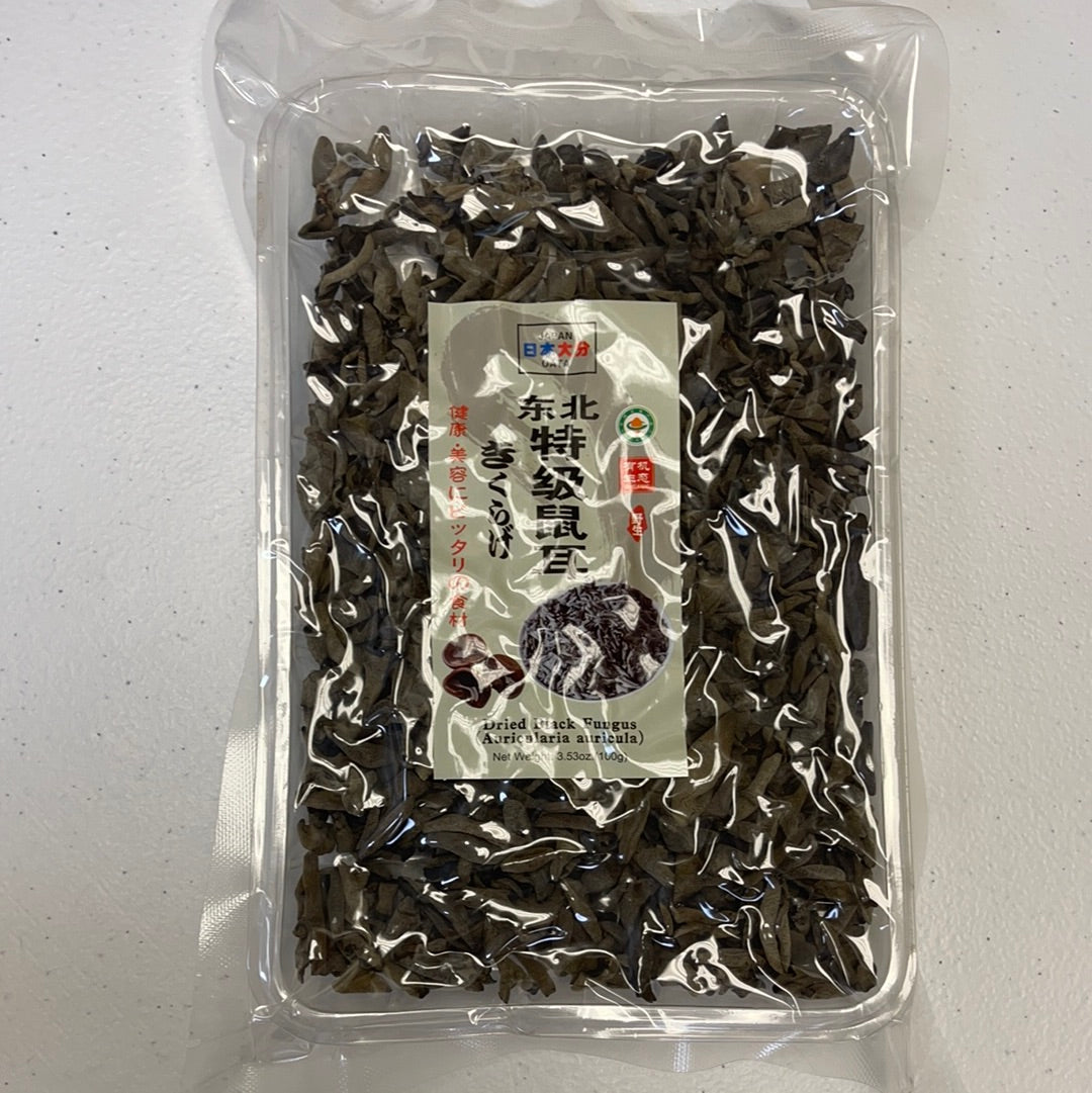 日本大分 有机野生东北特级鼠耳 木耳100g