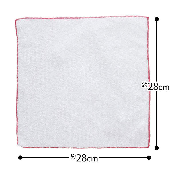 日本 LEC 厨房 清洁 去污 毛巾 五枚 28*28