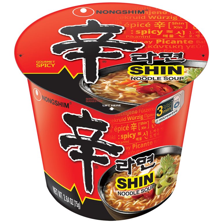 韩国 牛肉汤 辛拉面 75g Nongshim Shin Cup Noodle Cup