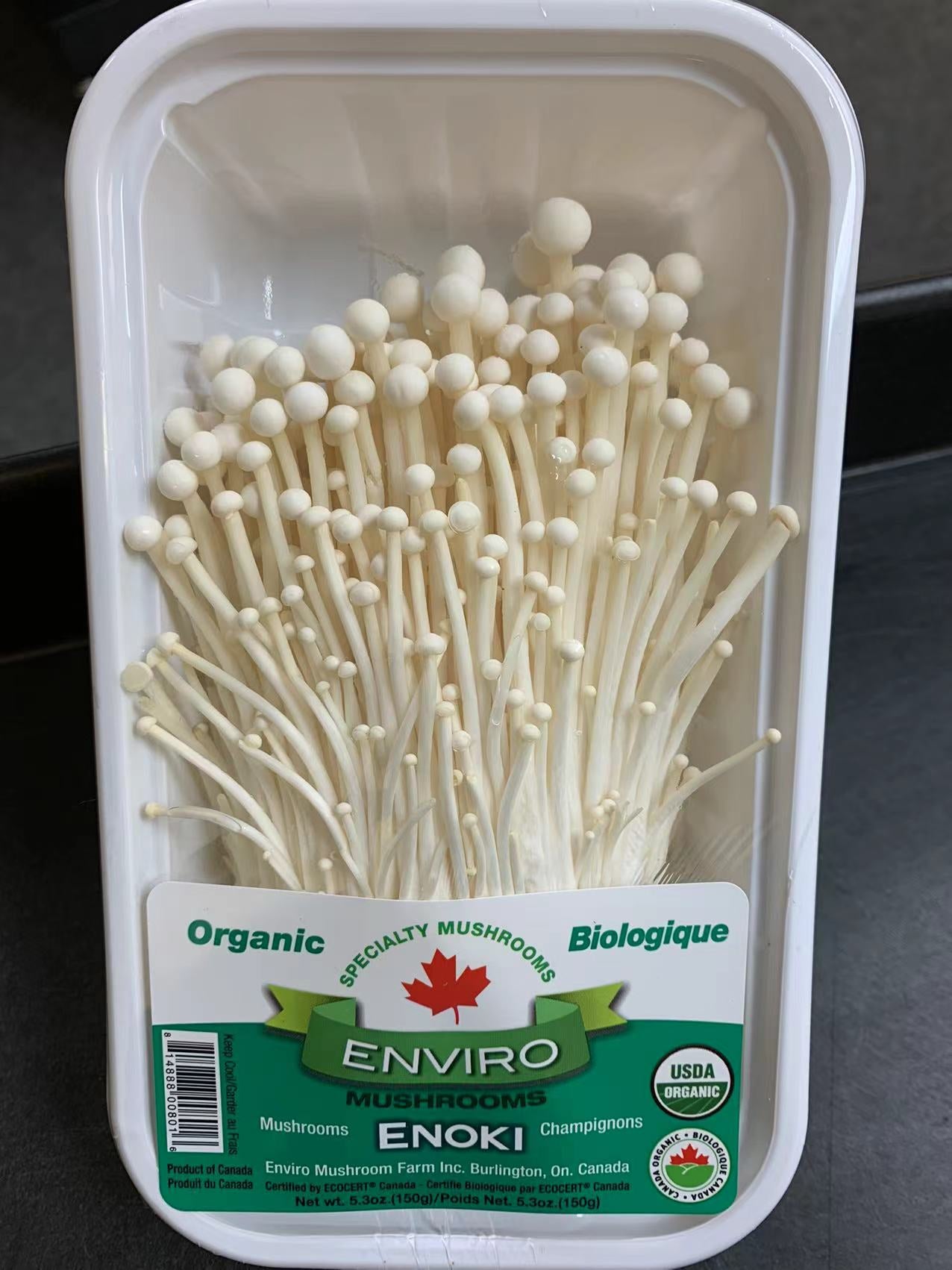 有机 金针菇 organic enoki mushrooms【蔬】