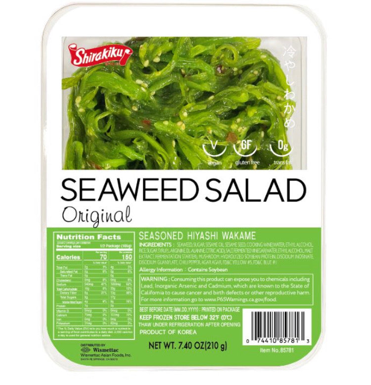 日本 shirakiku制 海藻沙拉 Seaweed Salad 低卡健康爽口