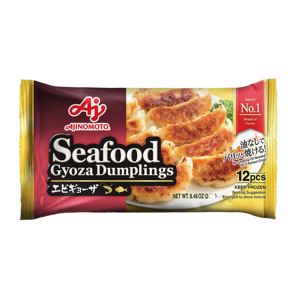 日本 AJINOMOTO 海鲜煎饺 seafood&shrimp gyoza JAPAN‘S NO 1