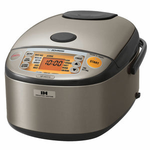 限时团购福利价 日本产 象印 磁力IH线圈加热系统 电饭锅 Zojirushi 5.5 Cup ETL IH Rice Cooker & Warmer NP-HCC10