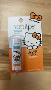 hello kitty NATURN lip balm tangerine 橘子口味润唇膏 纯天然成分