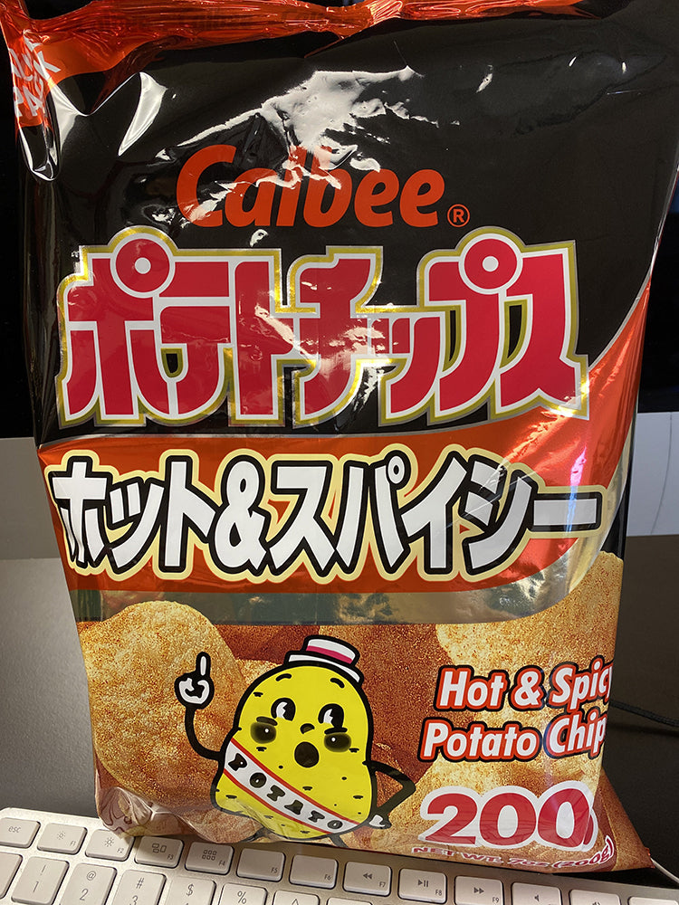 卡乐比 Calbee 辣味 薯片 Hot & Spicy Potato Chips 超值大包 200g【最佳尝味期BBD 9/13/2024】