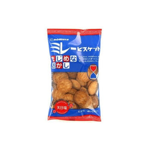 日本进口 NOMURA野村 全麦粗粮低糖低热量 咸味健康饼 天日盐130g