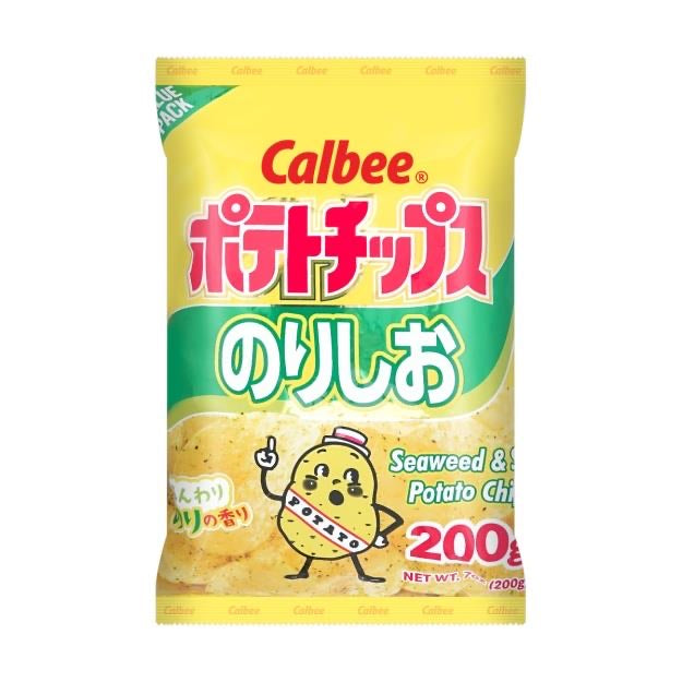 卡乐比 Calbee 海苔味 薯片 Seaweed & Salt Potato Chips 200g「最佳尝味期 2/20/2023」