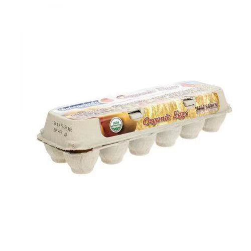 有机鸡蛋 Organic "A" Large Brow Egg Cartons