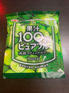 Ribon jelly 白葡萄棒果冻