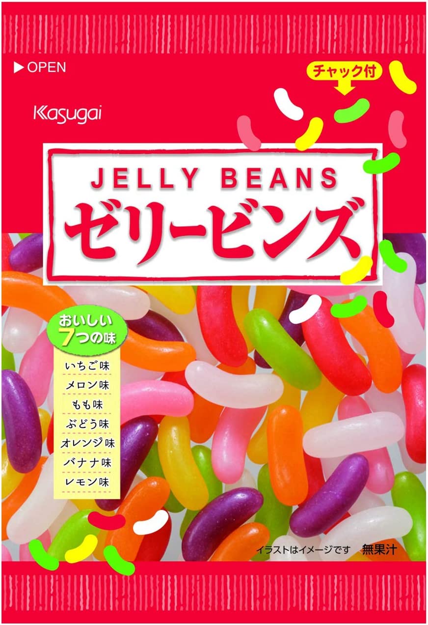 Kasugai 春日井 果冻豆 Jelly Beans 76g【尝味期限 7/2023]】