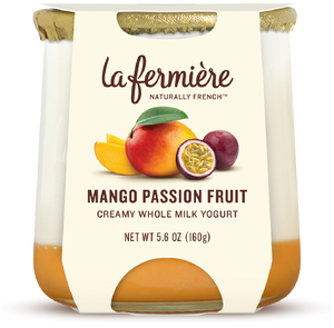 LA FERMIÈRE 法式水果酸奶 芒果百香果口味 Mango Passion Fruit Yogurt 5.6oz