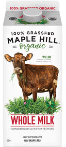 Maple Hill 有机 百分百草饲 全脂 奶牛 Organic 100% grassfed whole milk