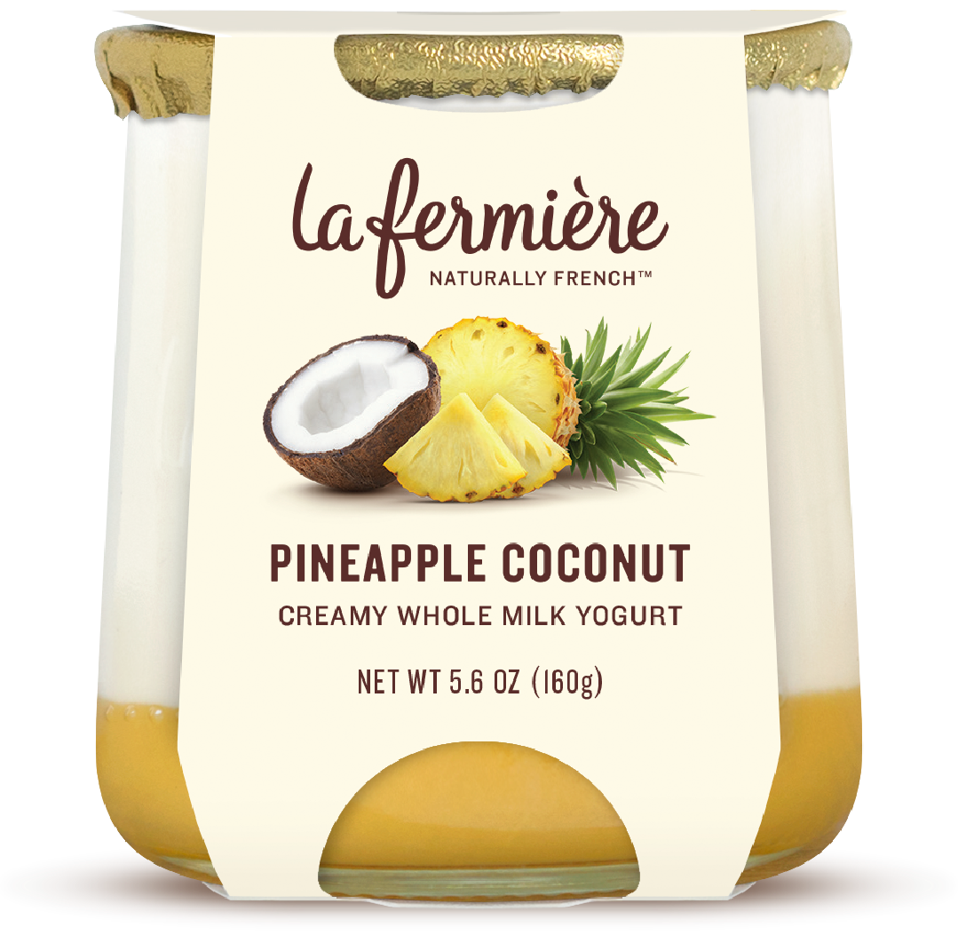 LA FERMIÈRE  法式水果酸奶  菠萝椰子 Pineapple Coconut Yogurt