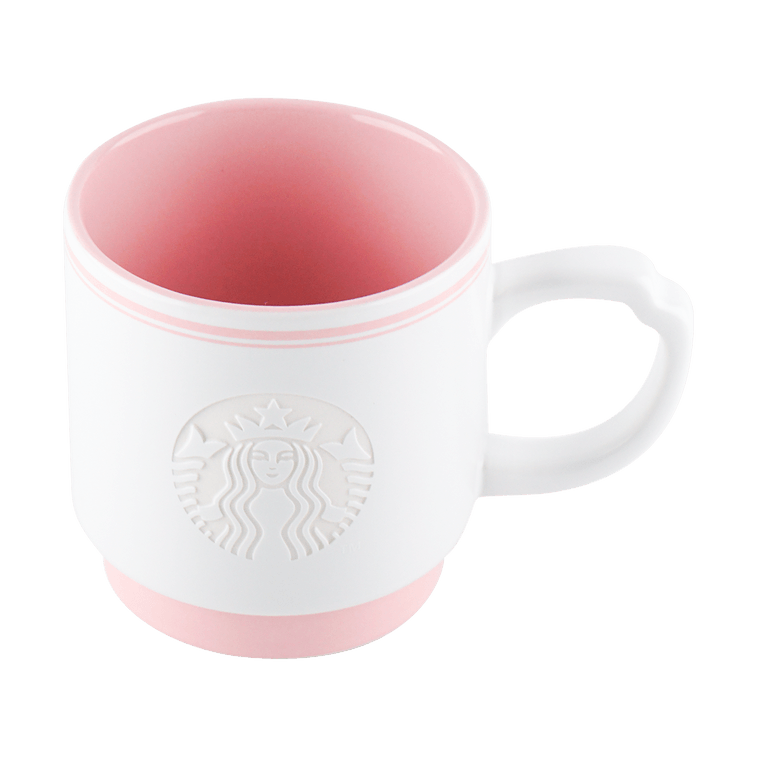 星巴克 Starbucks 2023 日本樱花系列 Japan Sakura Flower Petal Handle Mug 花瓣手柄杯 296ml