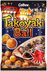 卡乐比 Calbee Takoyaki Ball Corn Puffs 章鱼丸子 玉米泡芙 90g